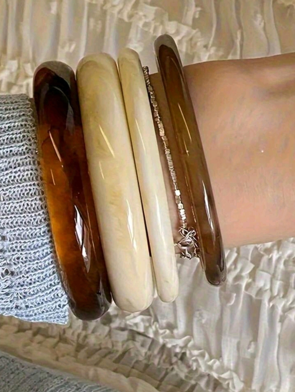Set Of 4 Round Bracelets